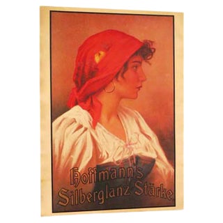 Advertising Billboard from Hoffman's, 1920s For Sale