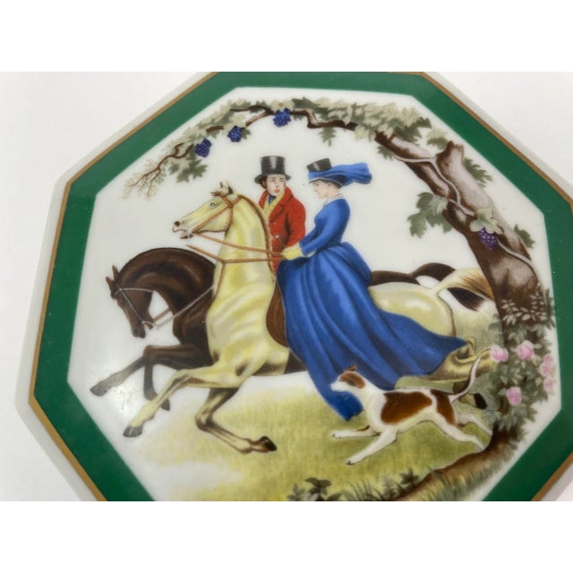 Elizabeth Arden Porcelain Box Southern Heirlooms Made in Japan For Sale - Image 12 of 12