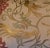 Mediterranean Chinese Flowers Sateen Linen Pillow Cover For Sale - Image 3 of 4