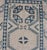 Navy Blue Vintage Oushak Turkish Runner With Geometric Design in Navy Blue 2'5 X 9'8 For Sale - Image 8 of 10