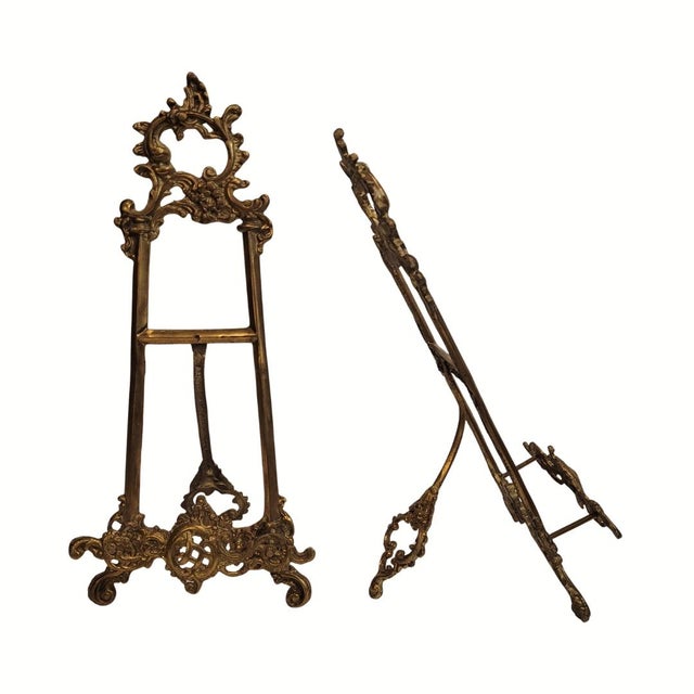 Pair of lecterns, ormolu, Baroque, 18th century - Spain Type: Lecterns Material: Ormolu Style: Baroque Period: 18th...