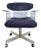 1960s Molded Lucite and Brass Kagan Style Desk Chair For Sale