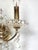 24k Gold-Plated Brass and Lead Crystal Wall Lamp from Schröder, 1970s, in Very Good conditions. Designed 1970 to 1979 This...