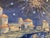 2000 - 2009 Giampaolo Talani "Mid-August Night" Oil on Board, Large Figurative Nocturne, Tuscan Coastal Art, Contemporary Art by Italian Master, 2000 For Sale - Image 5 of 10