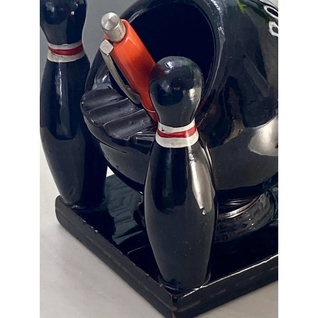 1950s Bowlers Ceramic Ashtray For Sale - Image 4 of 6