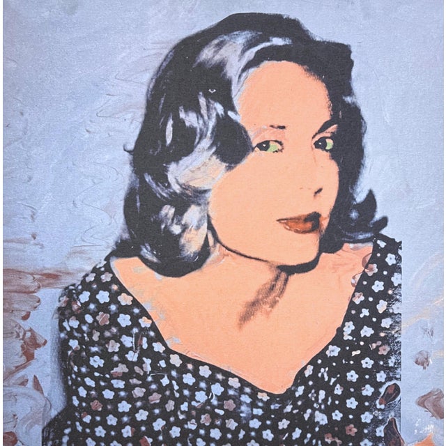 Andy Warhol "Sao Schlumberger" offset lithograph in colors on Arches paper, Georges Israel Editeur, sheet size 38,5 x 57...