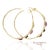 Vintage 18k 750 Solid Yellow Gold Ippolita Hoop Earrings, A Pair For Sale In New York - Image 6 of 12