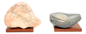 Vintage Marble Sculptures by A. Altmann, Set of 2