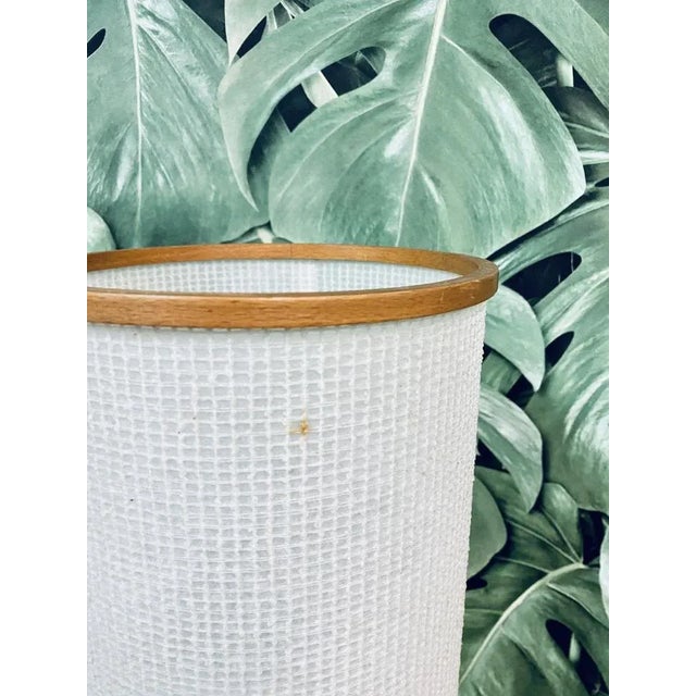 Mid-Century Teak Tripod Rocket Floor Lamp, 1950 For Sale - Image 12 of 18