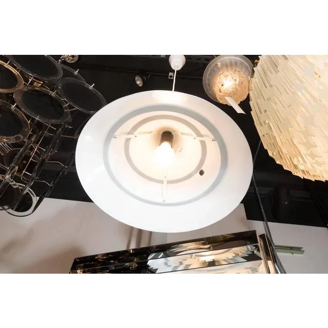 Mid-Century Modern Mid-Century Brass Cone Ceiling Pendant by Hans-Agne Jakobsson For Sale - Image 3 of 8