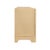 Contemporary Matthew Izzo Home Kilmer Natural Grasscloth Six Drawer Rounded Edge Chest of Drawers For Sale - Image 3 of 4
