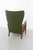 Danish Modern Lounge Chair in Beech and Green Wool by Fritz Hansen, 1940s For Sale - Image 10 of 18