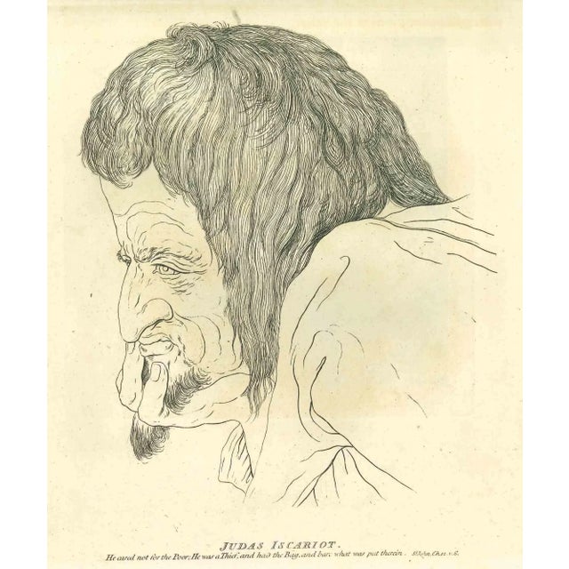 Portrait of a man is an original artwork realized by John Thornthwaite for Johann Caspar Lavater's "Essays on Physiognomy,...