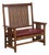 Stickley Mission Oak Leather Spindle Settee For Sale