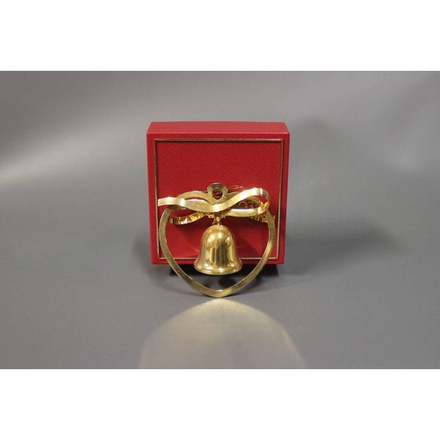 Christmas ornament, ''Christmas Bell,'' designed by Eigil Jensen for Georg Jensen from 1984. This is the first Christmas...