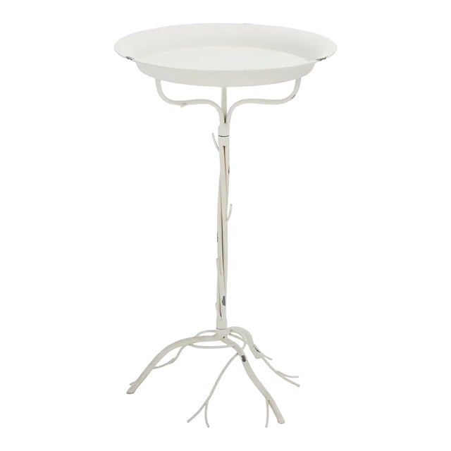 Nigel Bird Bath - Antique White For Sale