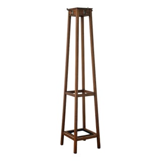 English Arts and Crafts Oak Coat Stand from Astrola, 1930s For Sale