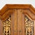 Early 19th Century Danish Oak Inlaid Five Drawer Cabinet With Angels For Sale - Image 4 of 11