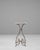 1900s French Metal Table With Marble Top For Sale - Image 4 of 10
