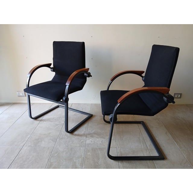 Wood Chairs from Ahrend, Set of 2 For Sale - Image 7 of 12