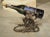 Metal Antique French Wrought Iron Wine Bottle Cradle, Circa 1900 For Sale - Image 7 of 10