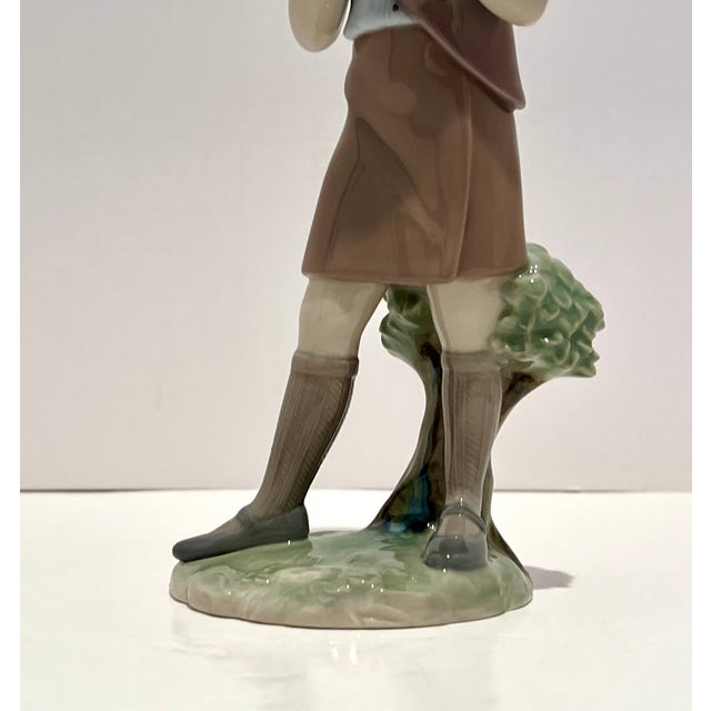Lladro Year of the Girl / Girl Scout Brownie Porcelain Figurine For Sale - Image 14 of 15
