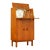 1960s Teak English Dry Bar Liquor Cabinet For Sale