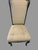Set of 4 Vintage French Louis XV Style Dining Chairs Carved Wood Upholstered For Sale - Image 10 of 11