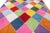 Pink 21st Century Modern Moroccan-Style Wool Rug For Sale - Image 8 of 13
