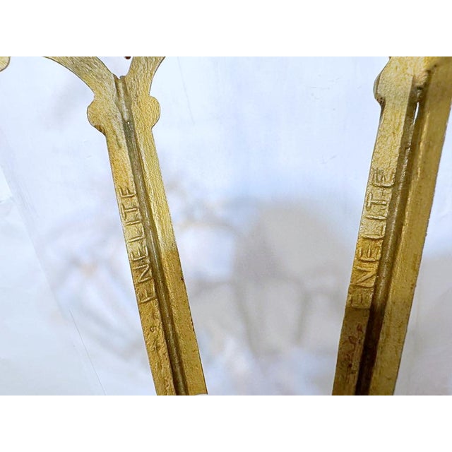 Vintage Ceiling Lantern in Bronze For Sale - Image 10 of 11