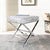 Pasargad Home Forest Steel and Cowhide Bench For Sale - Image 9 of 9