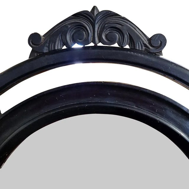 Vintage Wall Mirror, 1980s For Sale - Image 4 of 5