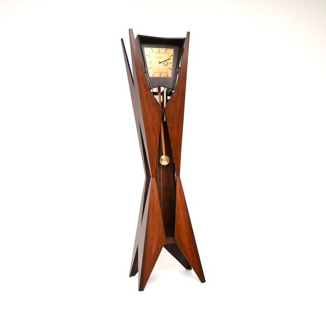 Vintage Danish Grandfather Clock from Knuba, 1960 For Sale - Image 12 of 12