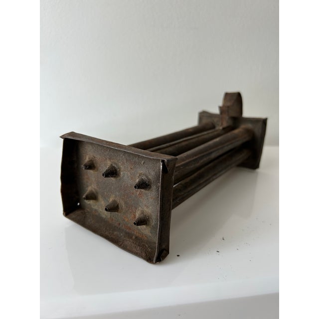 Early 20th Century Early 20th Century Rustic 6-Candle Mold For Sale - Image 5 of 10