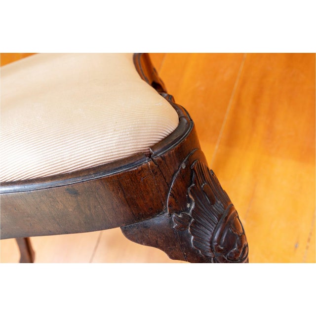 Pair of 18th Century Dutch Rococo Side Chairs For Sale - Image 11 of 12