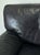 Animal Skin Vintage Sofa in Black Patinated Leather from Roche Bobois, 1980s For Sale - Image 7 of 8