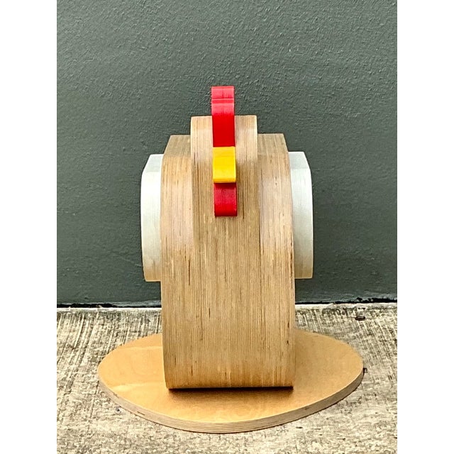 Vintage Sculptural Wood Chicken Low Stool For Sale In West Palm - Image 6 of 13