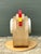 Vintage Sculptural Wood Chicken Low Stool For Sale In West Palm - Image 6 of 13