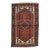 Zanjan Rug 4'2'' X 6'7'' Red Wool Vintage Tribal Hand-Knotted Oriental Carpet For Sale