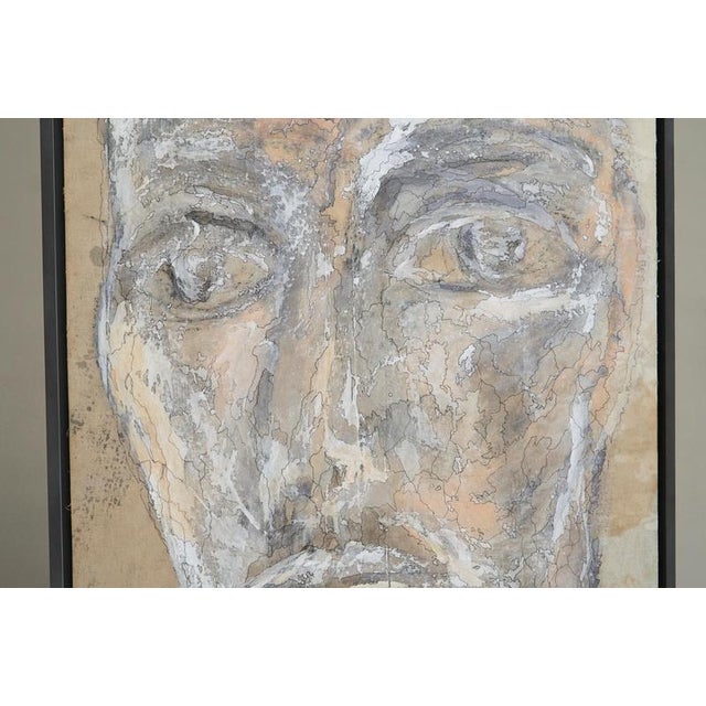 Mart Visser, Untitled, 2017, Mixed Media on Theatre Canvas, Framed For Sale - Image 4 of 18