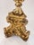 Tall 18th Century Italian Baroque Giltwood Altar Candlestick Table Lamp For Sale - Image 10 of 13