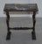 Rare and highly collectable circa 1840 hand carved solid oak with marble top side or occasional table A very decorative...