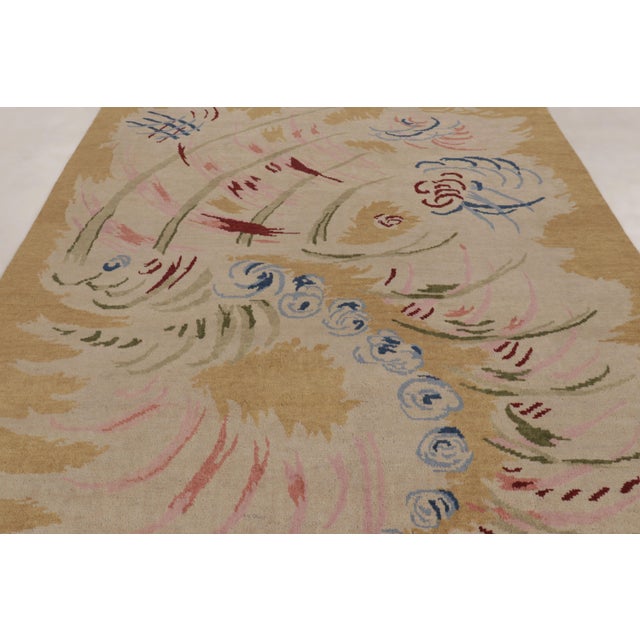 Hand-knotted in premium wool, this 8x10 rug is a magnificent new addition to Rug & Kilim’s Art Deco collection. This piece...