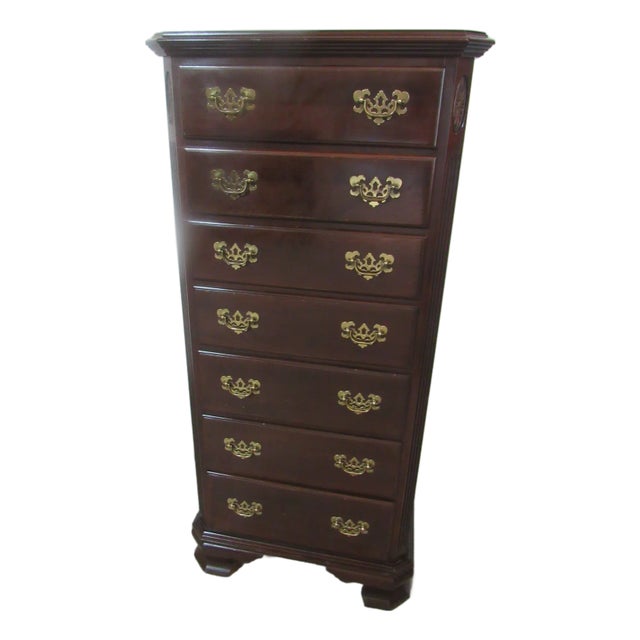 Ethan Allen Lingerie Chest of Drawers Cherry Georgian Court For Sale