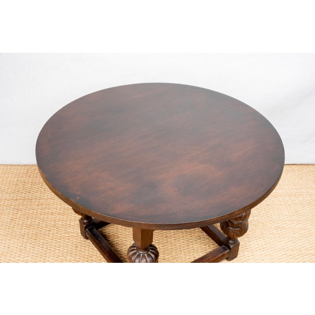 Early 20th Century Spanish Revival Low Round Table For Sale In San Diego - Image 6 of 6