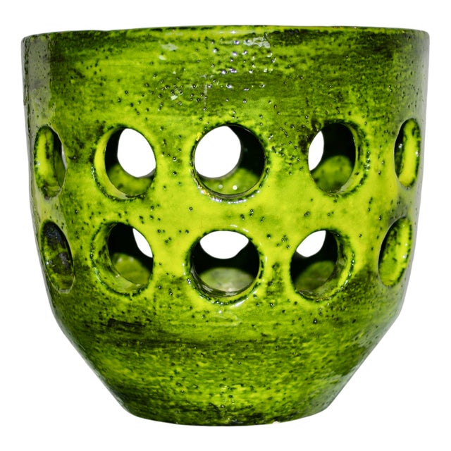 Mado Jolain Gear Series Plant Pot Cover, 1963 For Sale