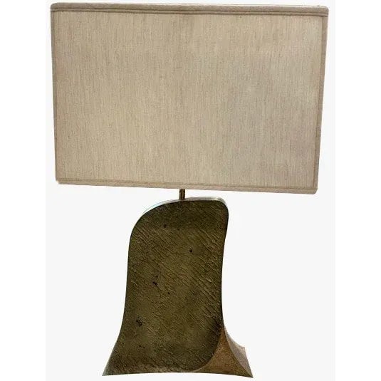 Mid-Century Modern Iron Lamp – Vintage Industrial Lighting For Sale - Image 11 of 11