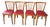 Baumann Chairs in Wood, Set of 4 For Sale