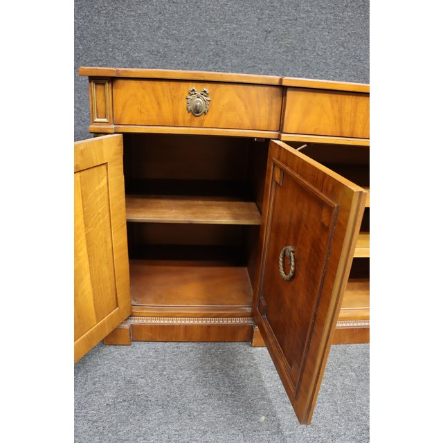 Henredon Neoclassical Style Cherry Credenza For Sale - Image 13 of 16