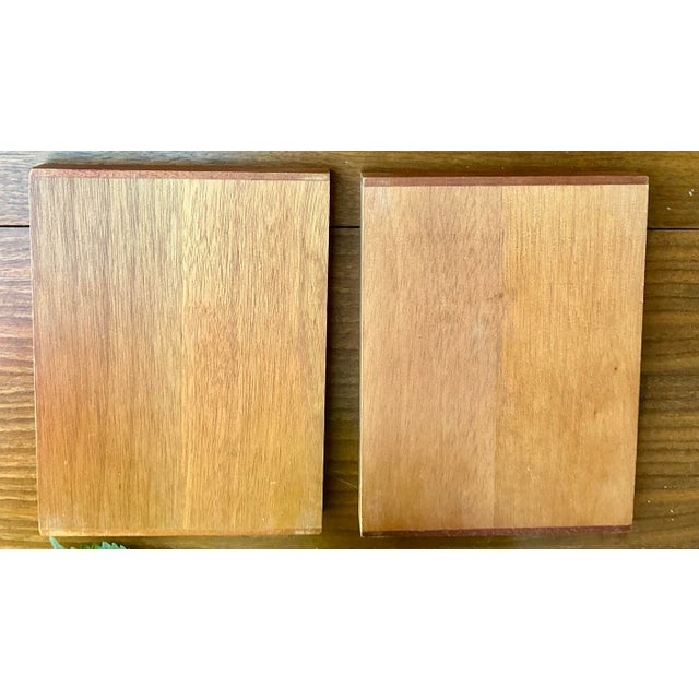 Mid-Century Modern 1970s Pair of Mid-Century Modern Wooden Jewelry Valets / Dresser Trays Attributed to Henredon For Sale - Image 3 of 8